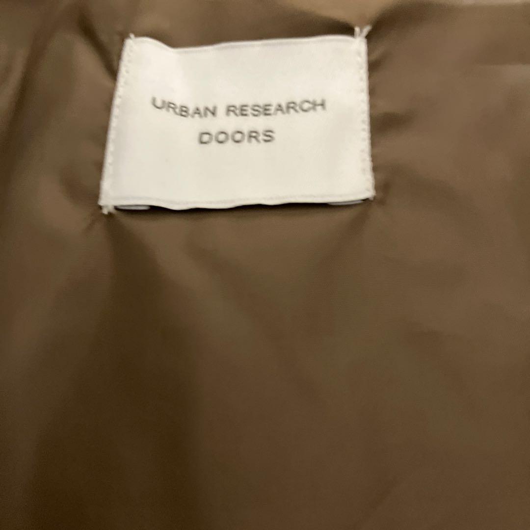 ２／５まで！新品未使用DOORSグリーンダウン撥水2WAYジャケット ブラウンM