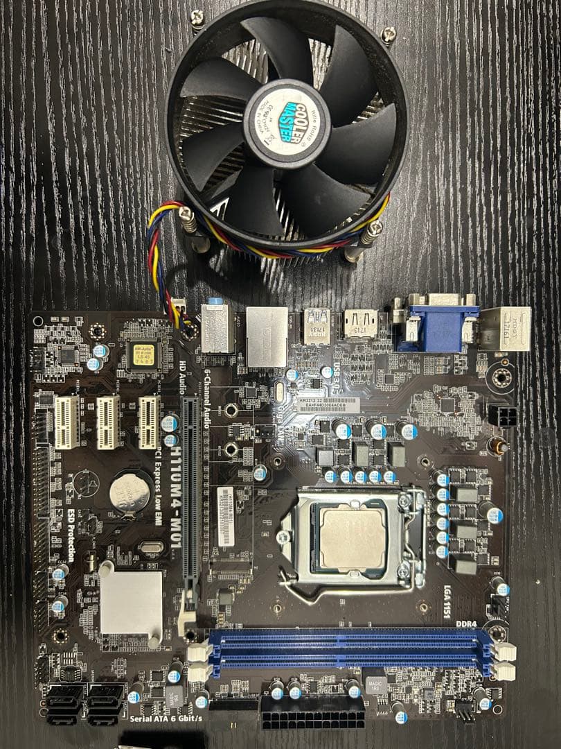 【動作確認済】i7-7700 & DDR4 16GB&MB H110M4