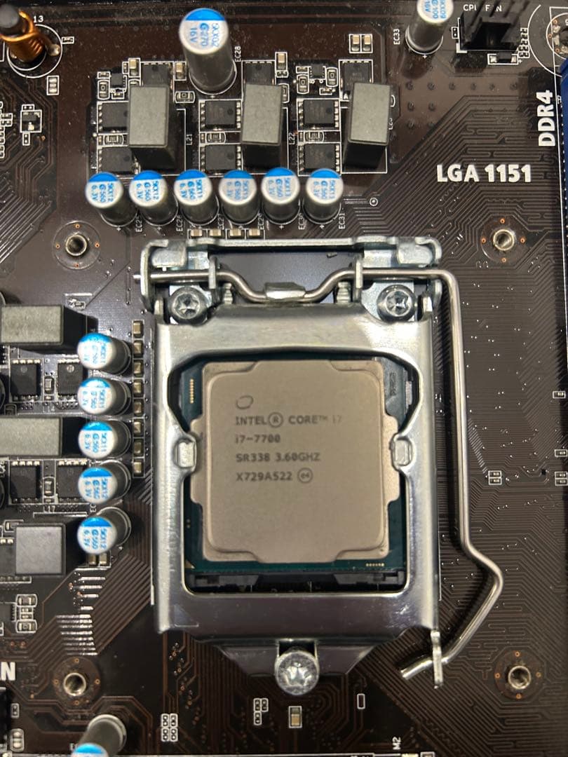 【動作確認済】i7-7700 & DDR4 16GB&MB H110M4