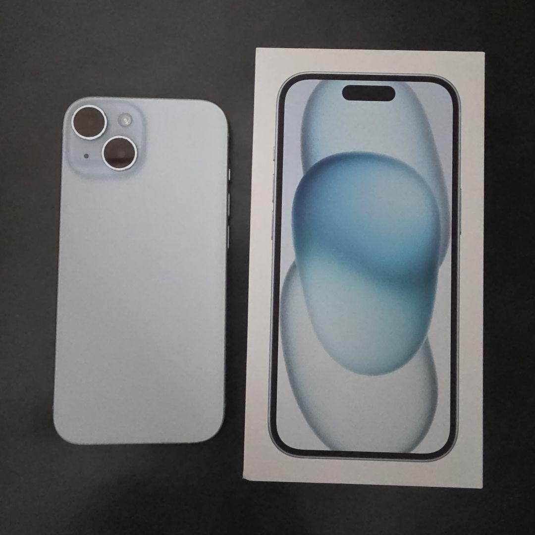 スマートフォン本体 Apple iPhone 15 BLUE