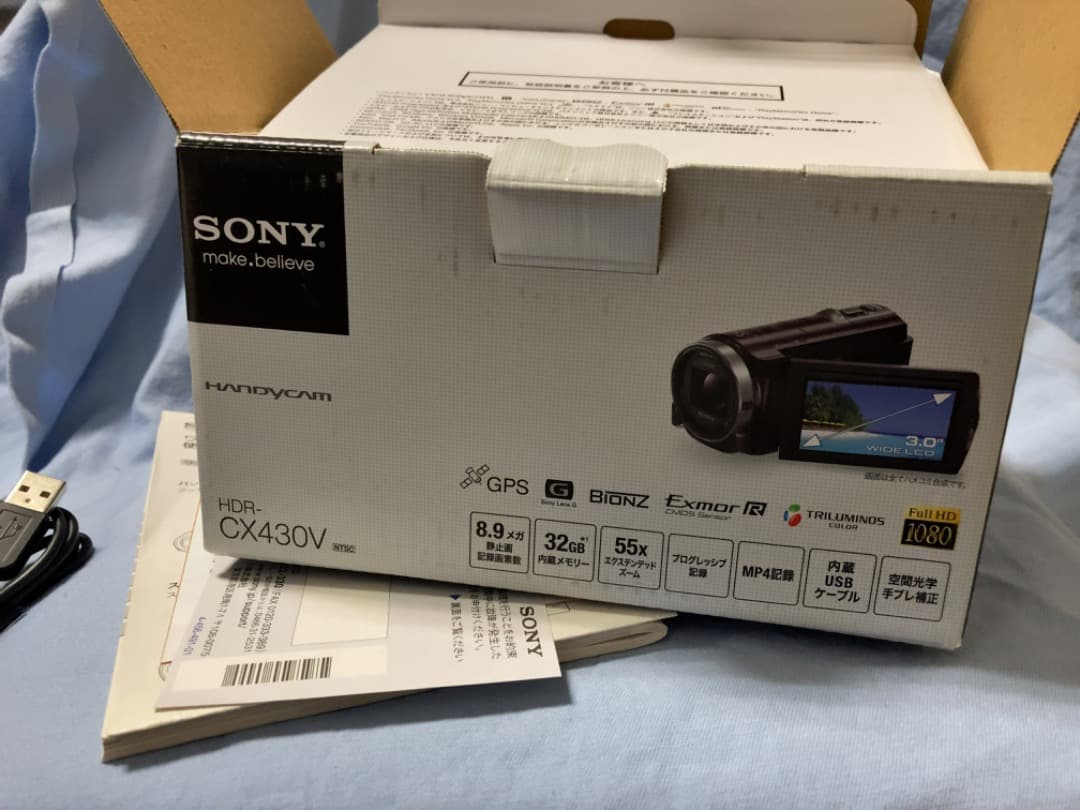 ビデオカメラ Sony HDR-cx430V