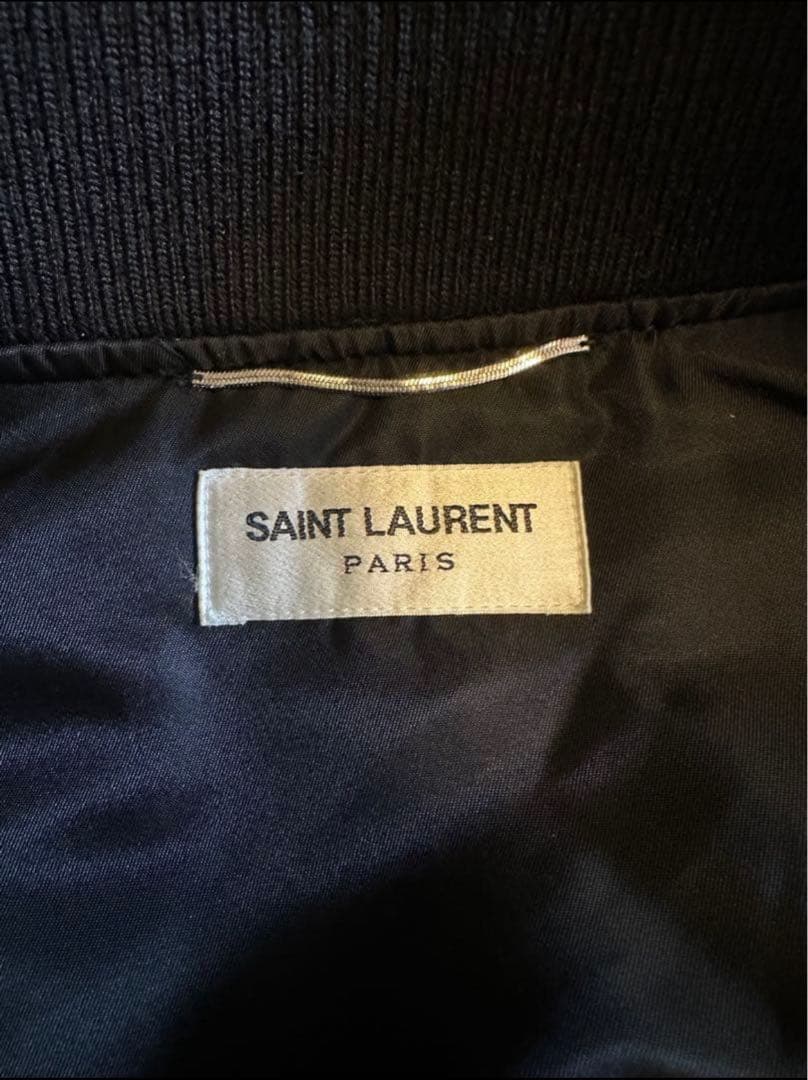 最低価格 SAINT LAURENT 16aw MA-1 カモフラ 44