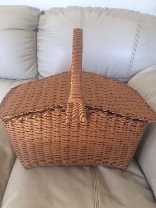 ピンクのこぶたちゃん  バスケット