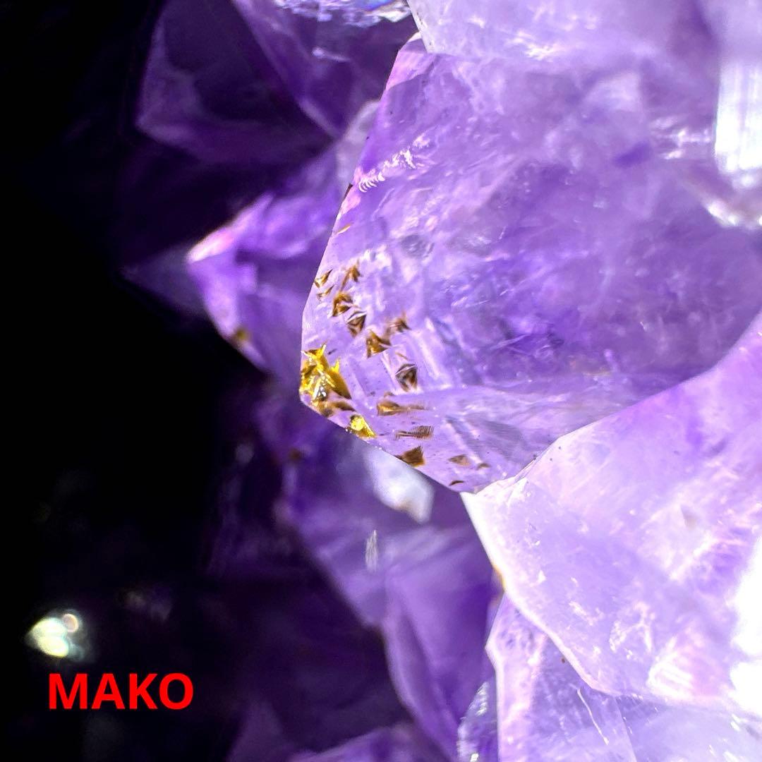 M1682☆アメジストクラスター1.6Kg☆天然石　原石☆N50416-A