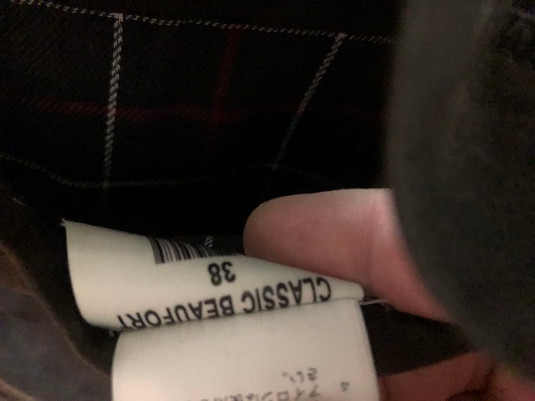 バブアー Barbour CLASSIC BEAUFORT オリーブ　38サイズ