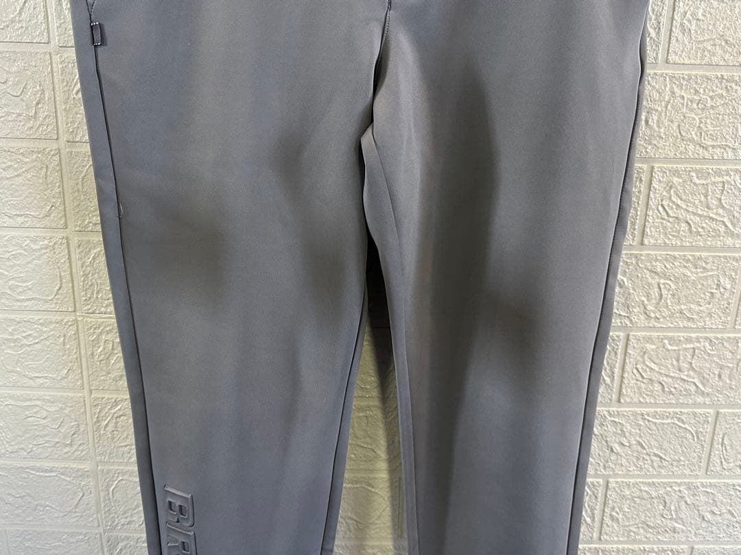 BRIEFING ブリーフィング 3Dロゴ Mサイズ ジョガーパンツ グレー