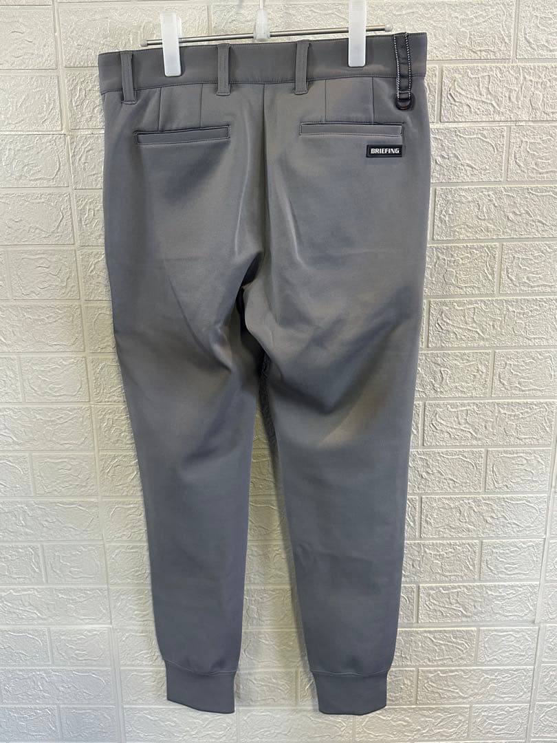 BRIEFING ブリーフィング 3Dロゴ Mサイズ ジョガーパンツ グレー