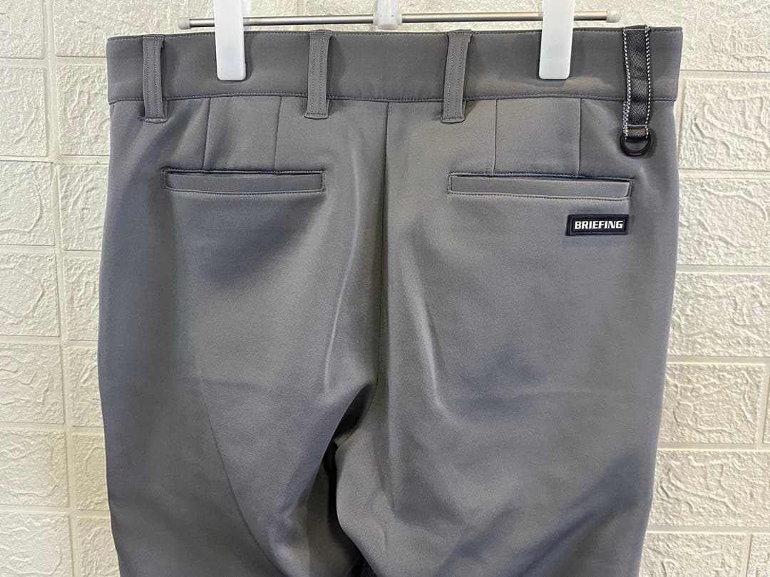 BRIEFING ブリーフィング 3Dロゴ Mサイズ ジョガーパンツ グレー
