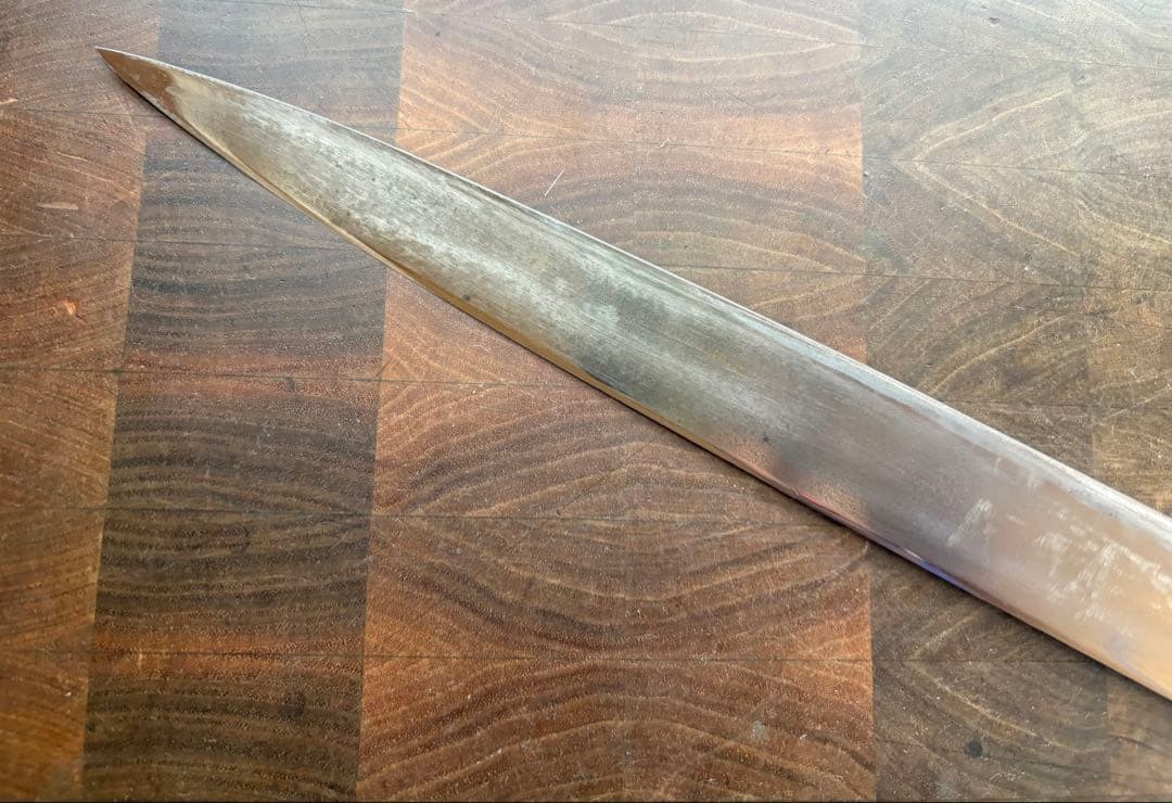 正本総本店　柳刃　300mm 尺　包丁　刺身　和包丁　本職　白鋼　霞