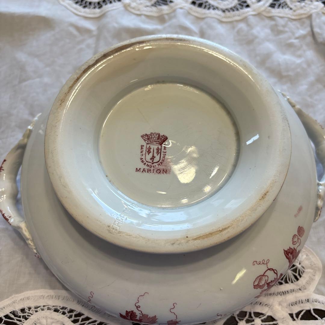 フランスアンティーク　サンタマン　MARION スーピエール