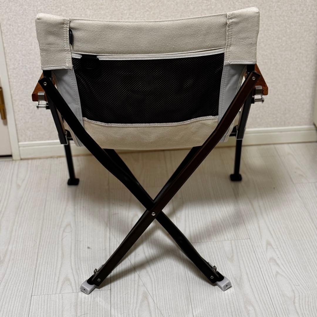 スノーピーク　ローチェアーショート　アイボリー　LV-093IV