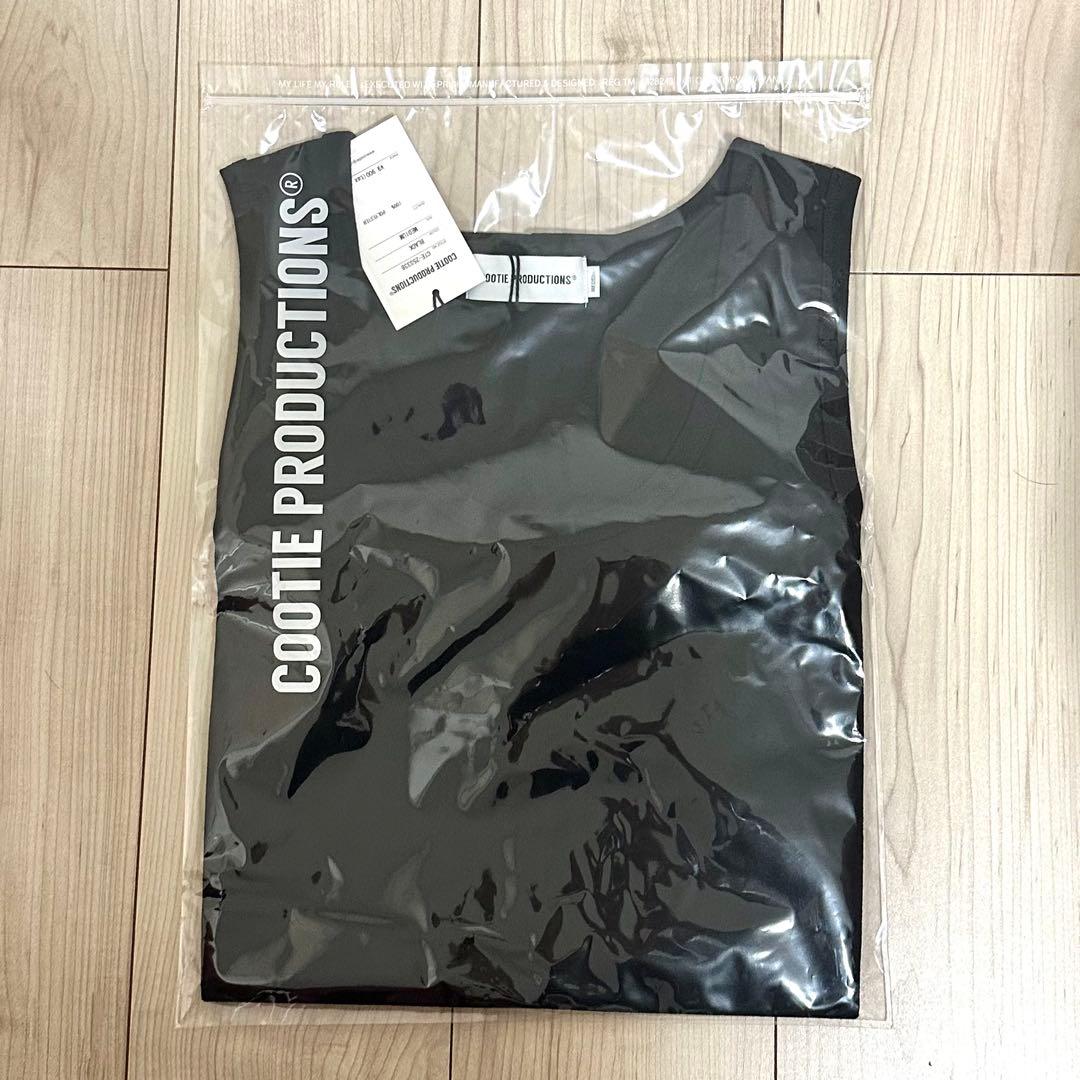 【完売品】COOTIE PRODUCTIONS® タンクトップ 黒 M