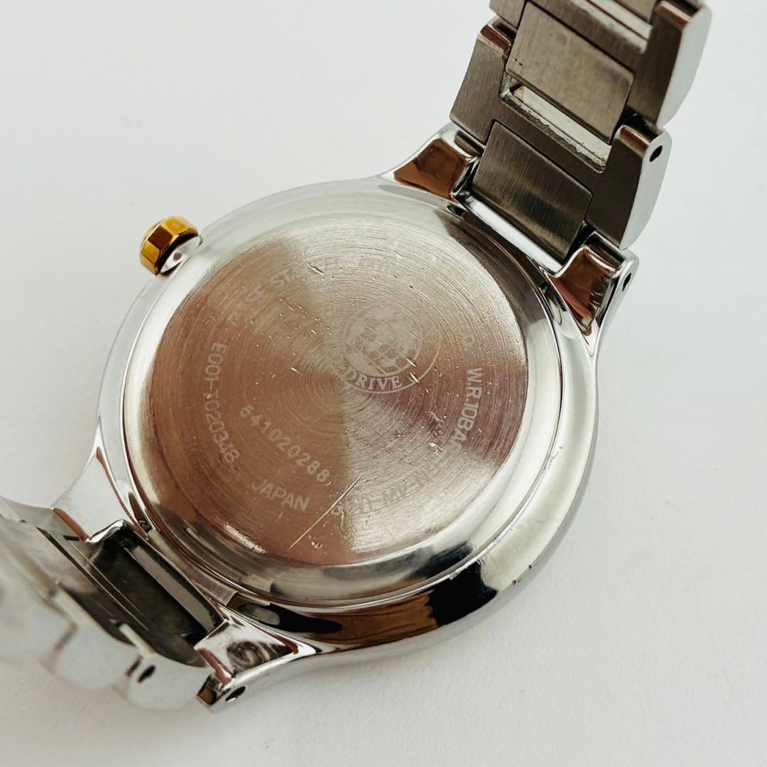 CITIZEN　xC 腕時計　SOLAR　ECODRIVE　デイデイト　シルバー