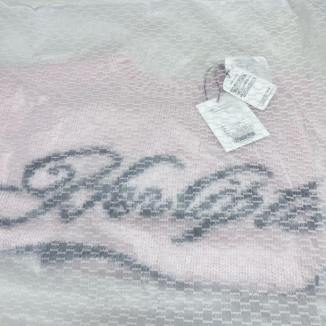 Loved one Logo Jacquard Knit candy Sサイズ