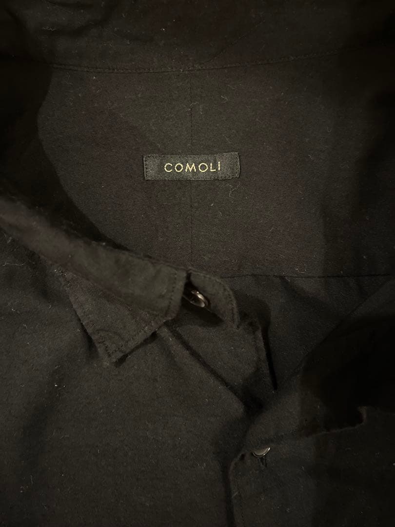 COMOLI 24ss KHADIシャツ サイズ3