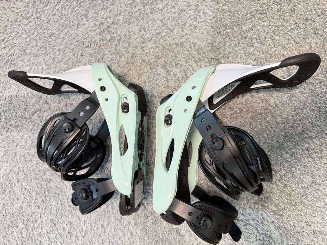 Burton スノーボードビンディング キッズ スモール ブラック/ミント