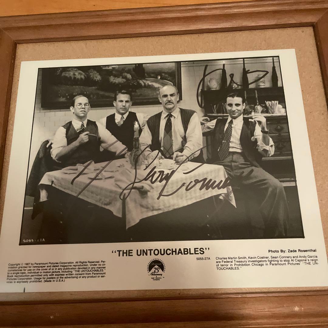 アンタッチャブル　直筆サイン　ケビン・コスナー　ショーン・コネリー　他