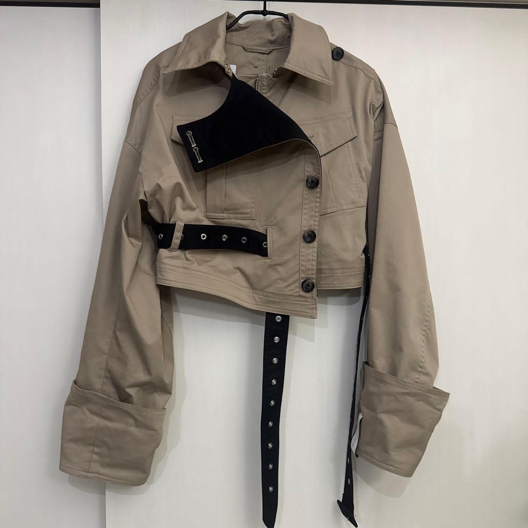  × rokh ツイルクロップトジャケット