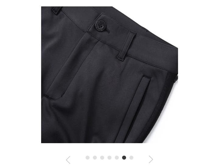 muta MARINE ソフトジャージースラックス ブラック 7(XL)