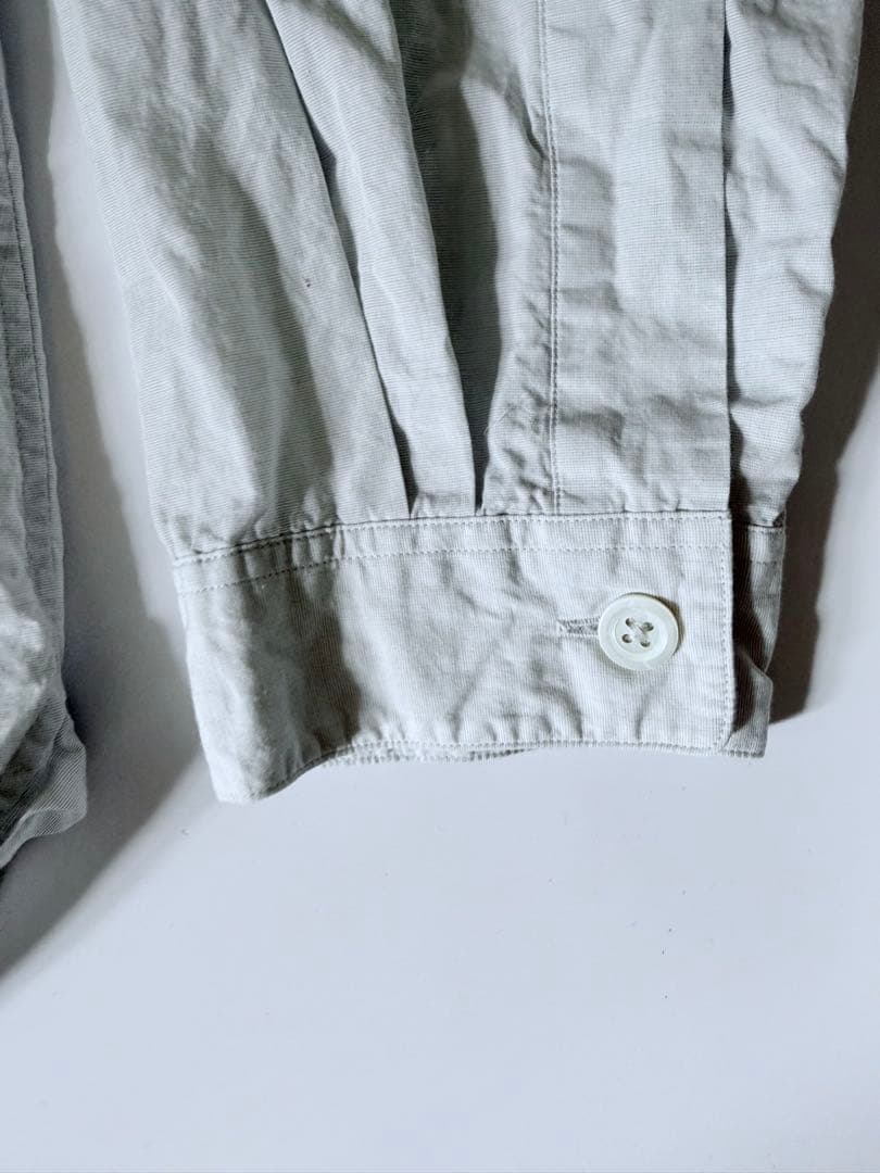 MHL コットンシルク シャツ COTTON SILK END ON END