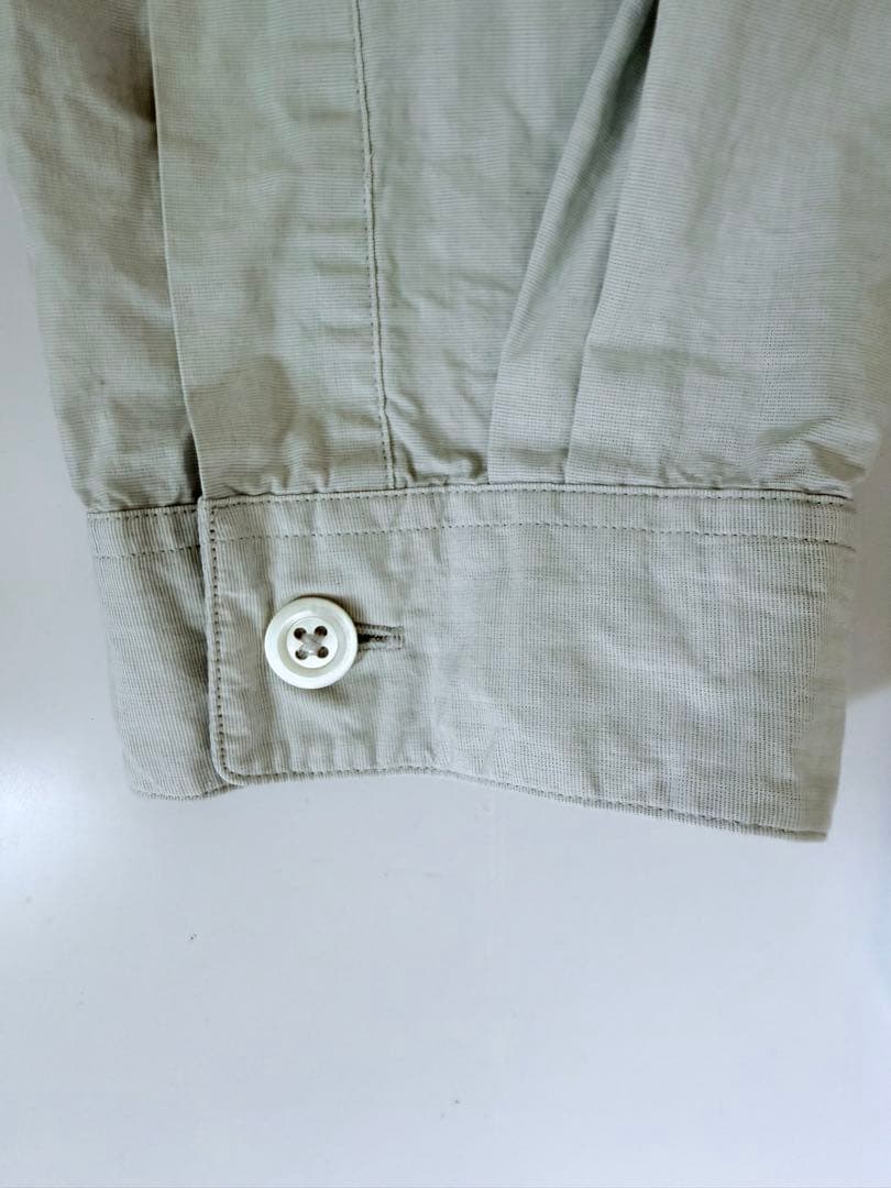 MHL コットンシルク シャツ COTTON SILK END ON END