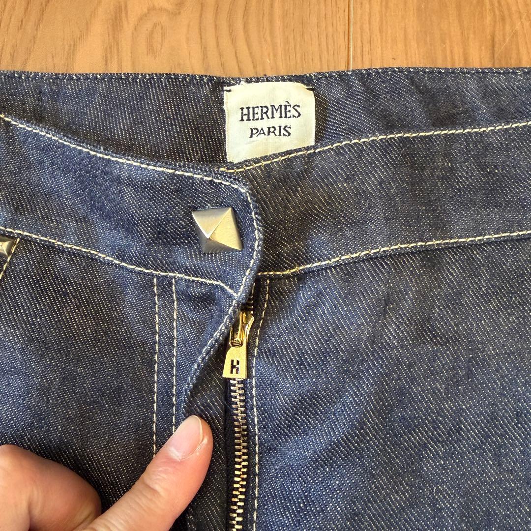ゴルチエ期 ◎ HERMES エルメス デニムパンツ 90s アーカイブ