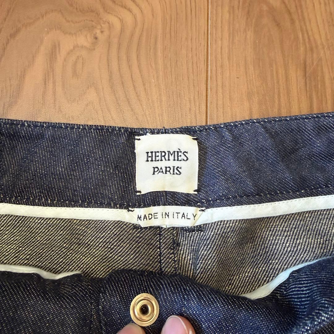 ゴルチエ期 ◎ HERMES エルメス デニムパンツ 90s アーカイブ