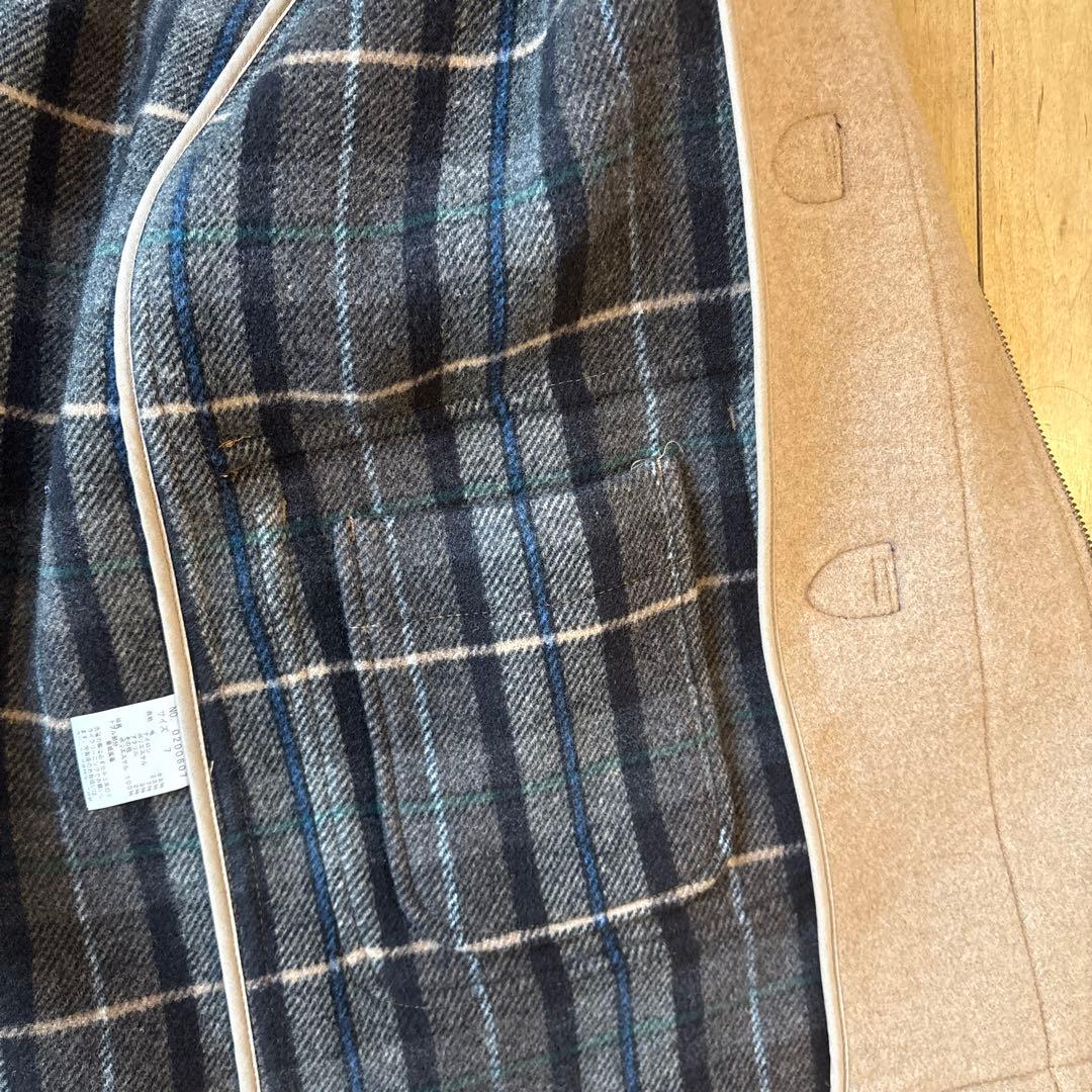 【美品】EAST BOY ダッフルコートキャメルベージュ７号レディース通学女子