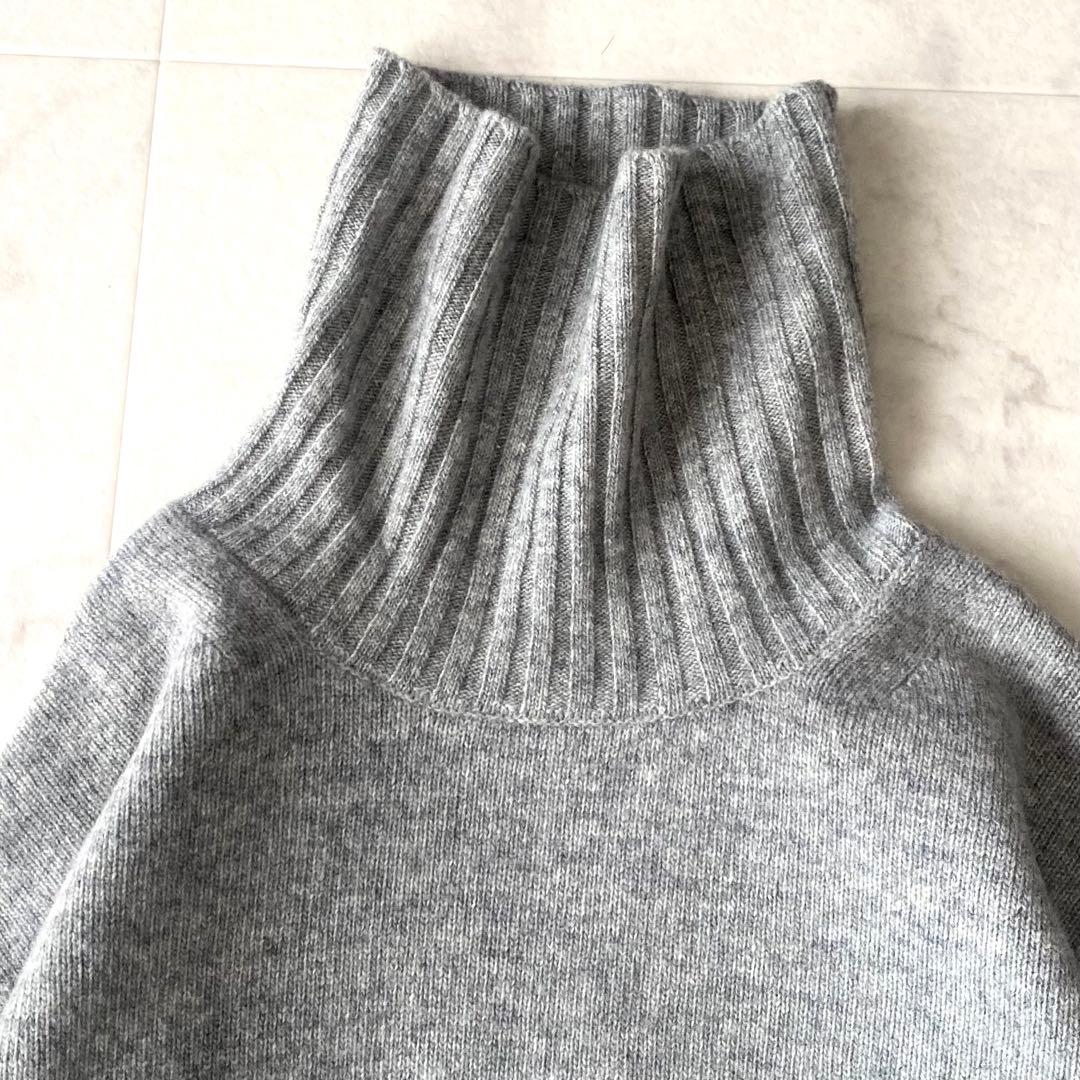 極美品☆エストネーション 柔らか カシミア ハイネックニット タートル