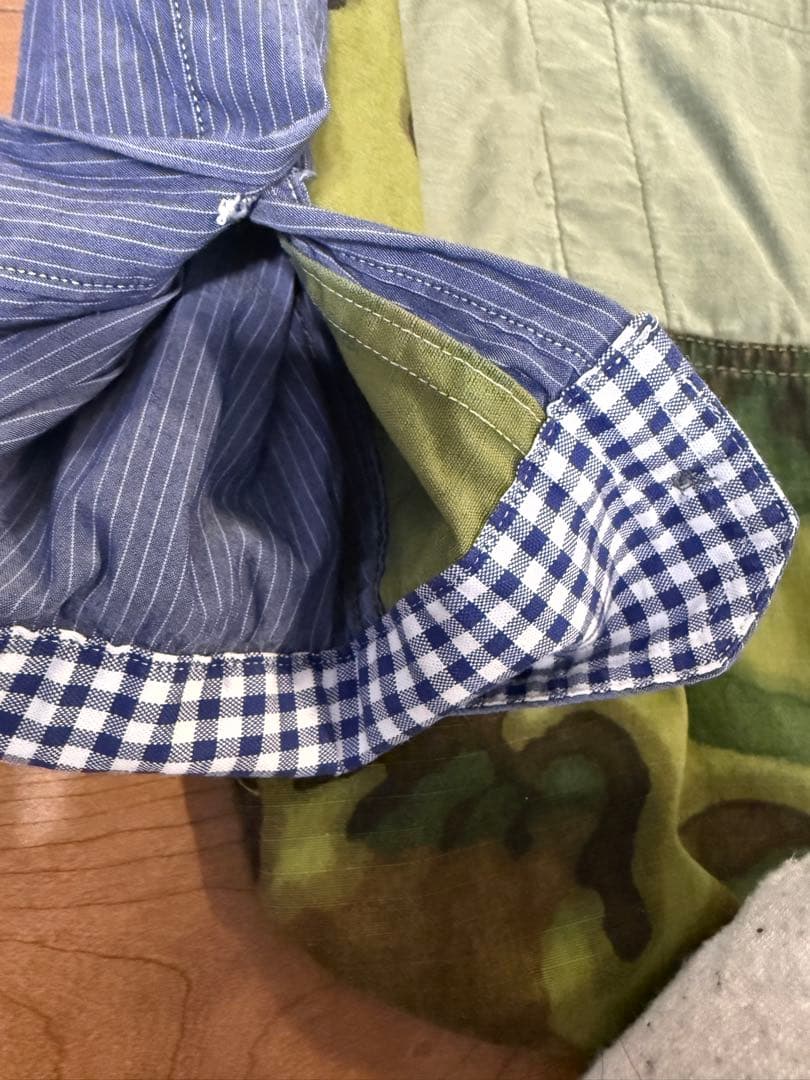 1日までの出品　ジュンヤワタナベマン　コムデギャルソン　ミリタリーシャツ　L