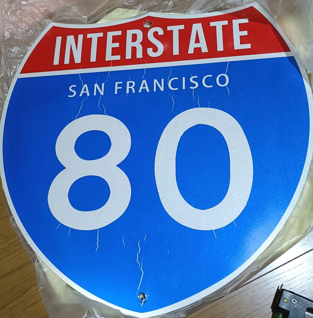 アメリカ サンフランシスコ 看板 道路標識