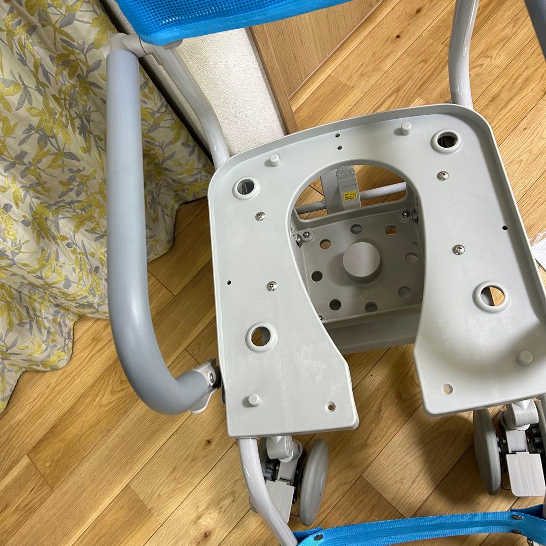 ウチエ　シャワー椅子　くるくるチェアD シャワーキャリー　お風呂　介護