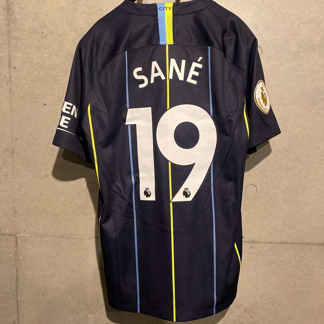 ザネ　マンチェスター・シティ　18/19　アウェイ リーグ仕様