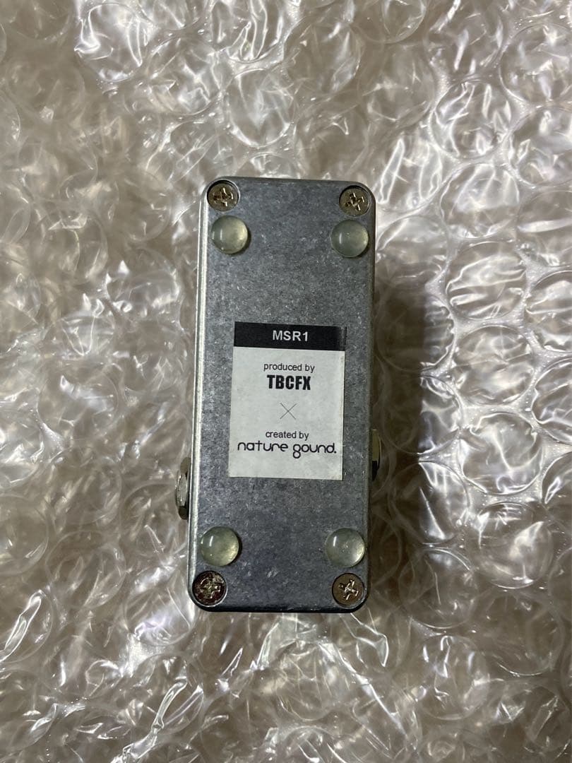 TBCFX × nature sound MSR1 リバーブ