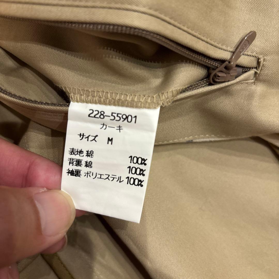 【美品】Brooks Brothers ステンカラーコート Mサイズ ベージュ