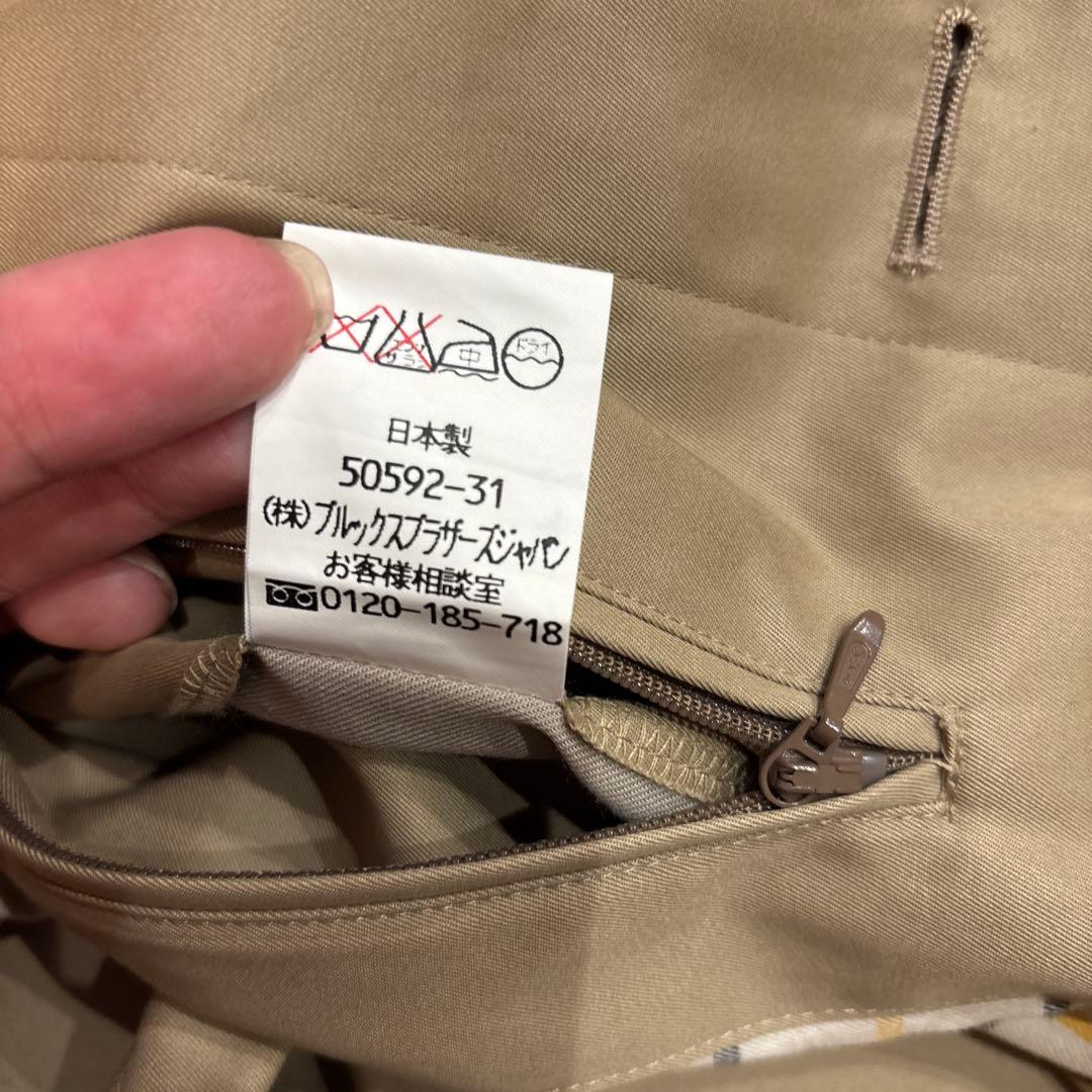 【美品】Brooks Brothers ステンカラーコート Mサイズ ベージュ