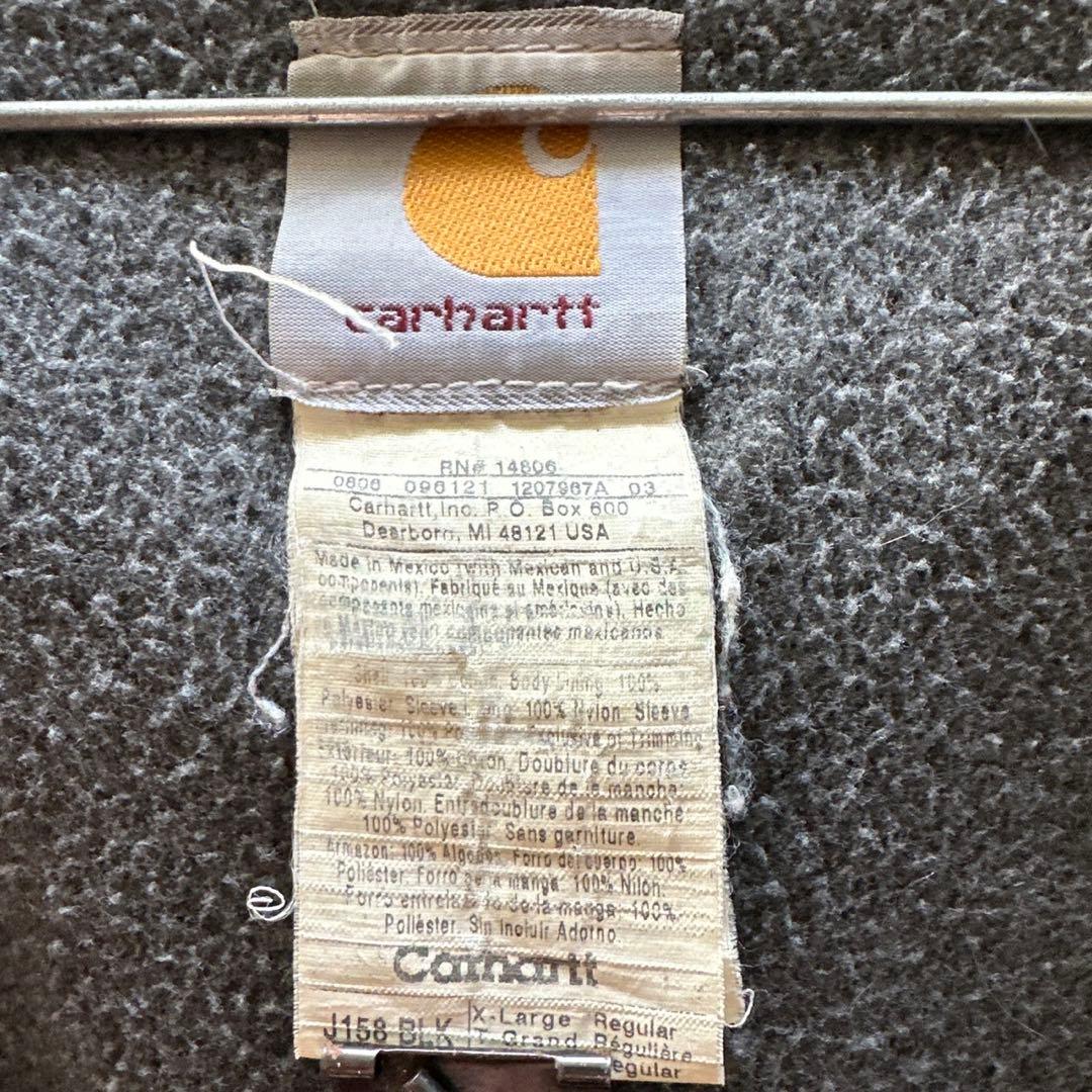 carhartt アクティブジャケット J158 BLK