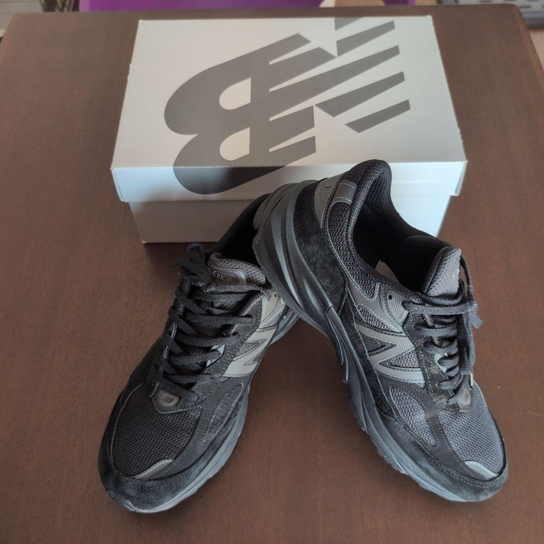 New Balance U990BB6 トリプルブラック 29.5 スニーカー