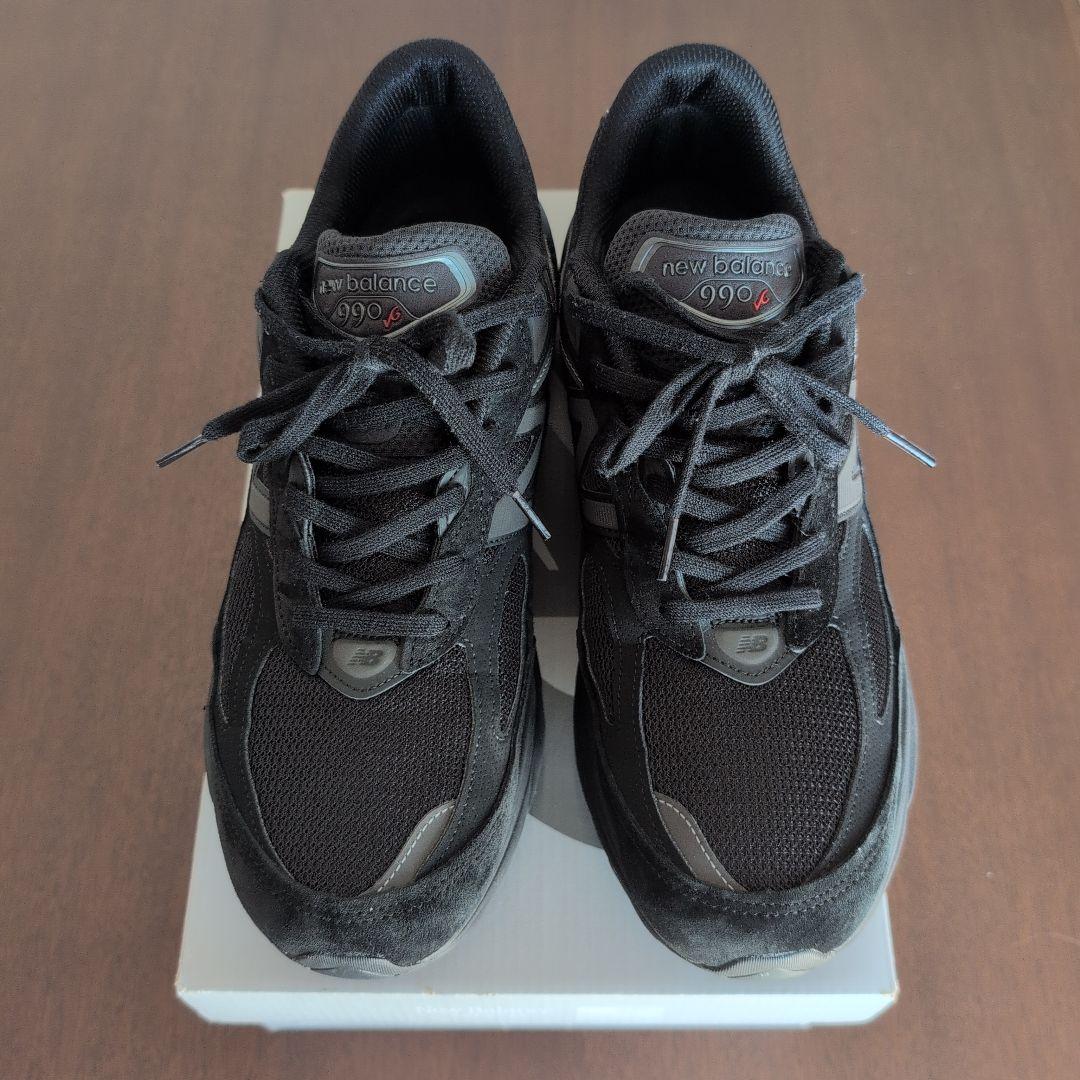New Balance U990BB6 トリプルブラック 29.5 スニーカー