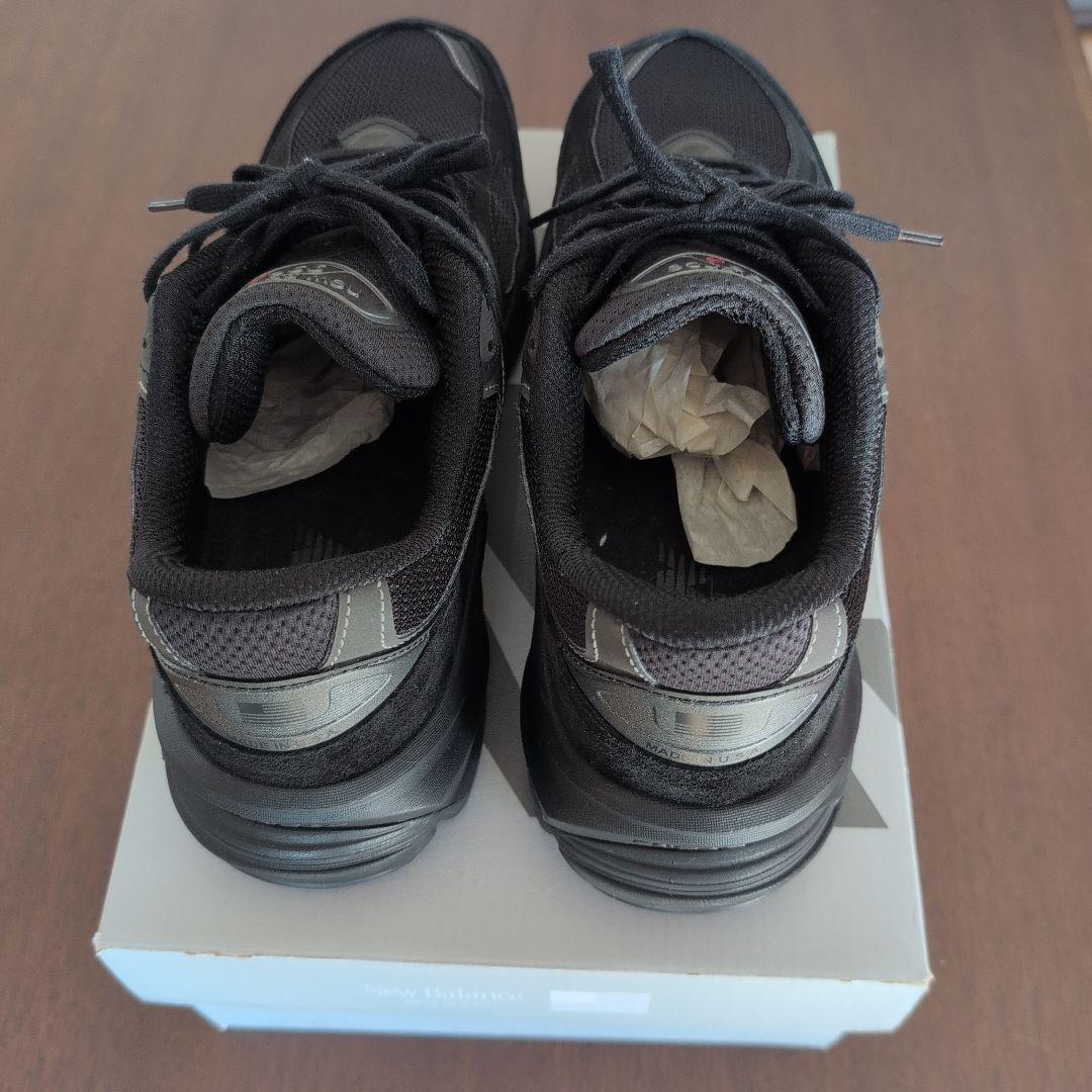 New Balance U990BB6 トリプルブラック 29.5 スニーカー