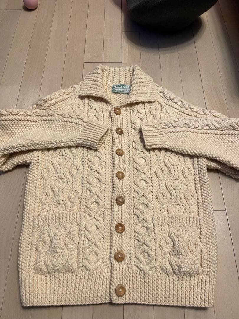 INVERALLAN インバーアラン 3A 長袖 ニット セーター カーディガン
