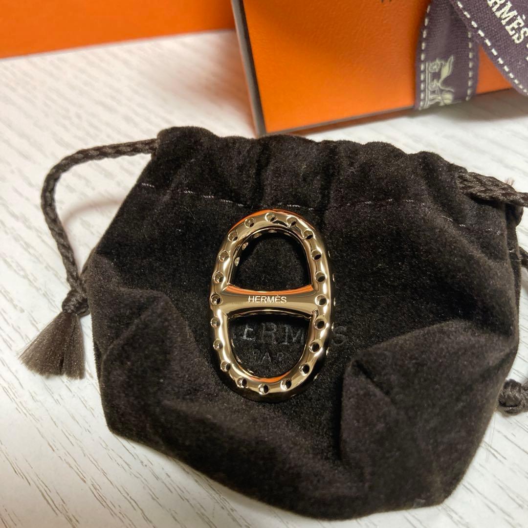 明日迄の出品‼️新品 エルメス 2026SS ツイリーリング シェーヌダンクル