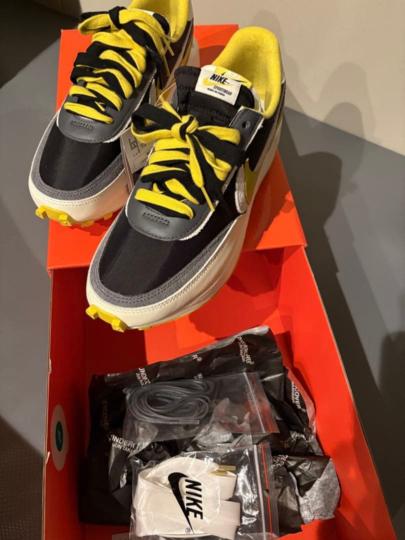靴 UNDERCOVER x Sacai x Nike LD waffle