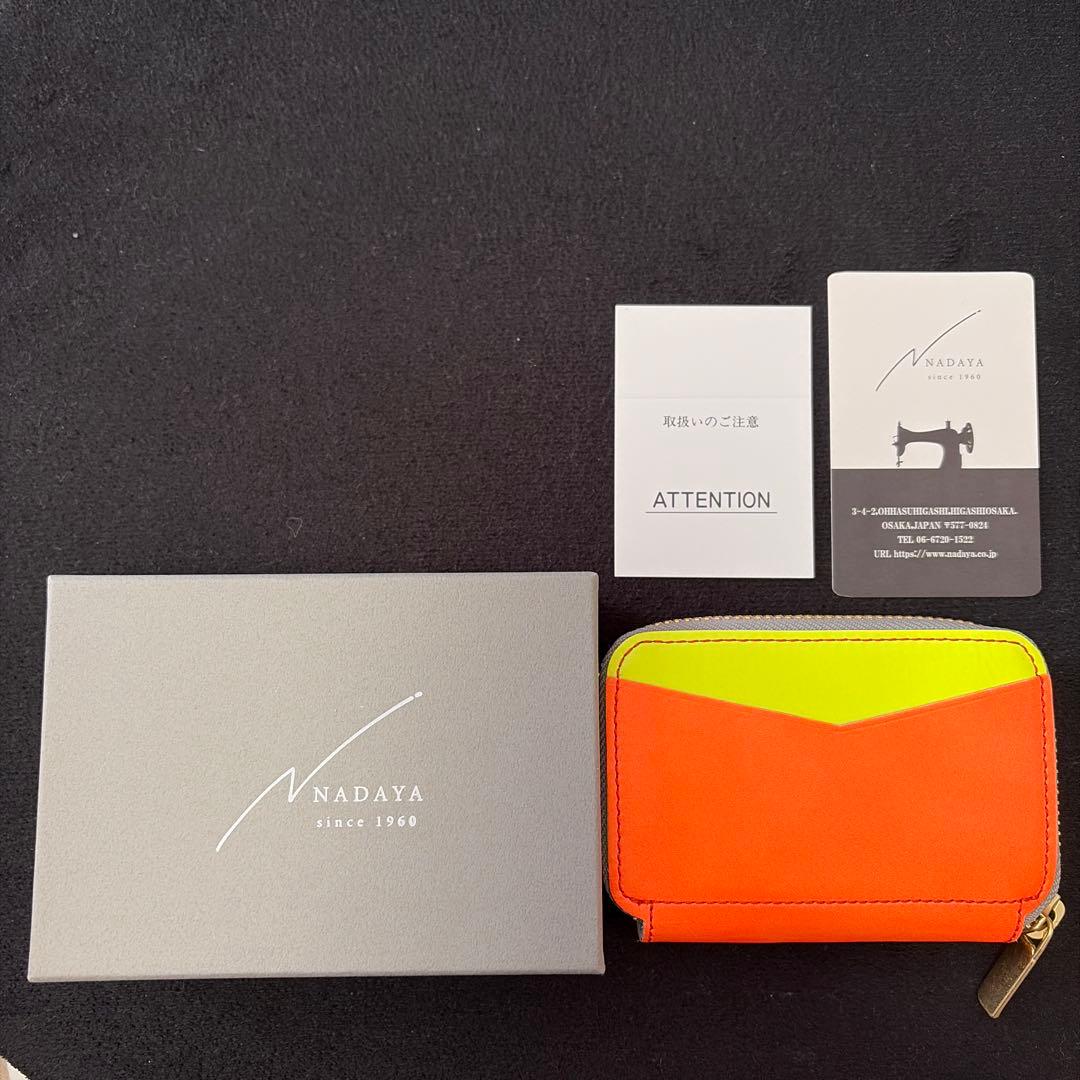 NADAYA mu CRAZY ミニ財布 本革
