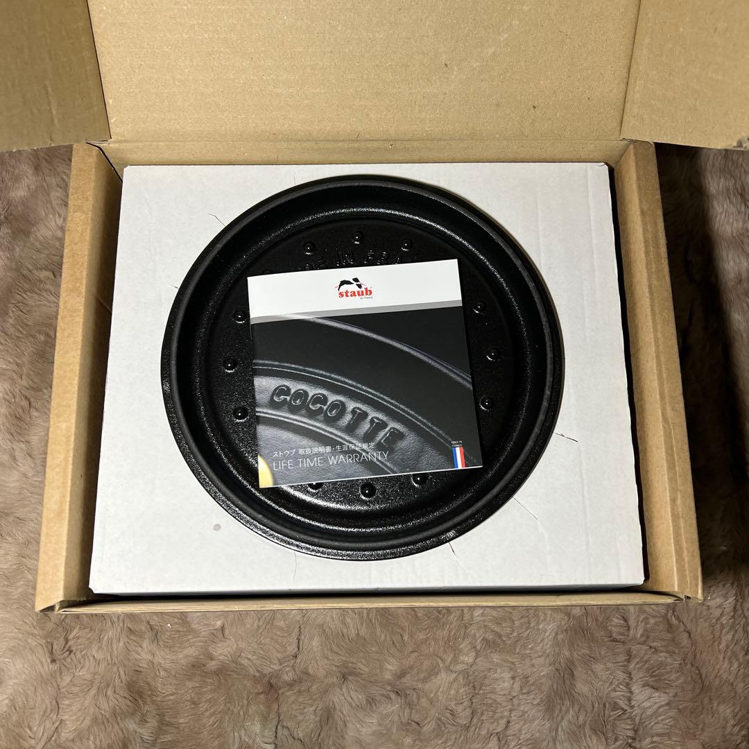 staub ストウブ ピコ ココット ラウンド ブラック 20cm IH対応