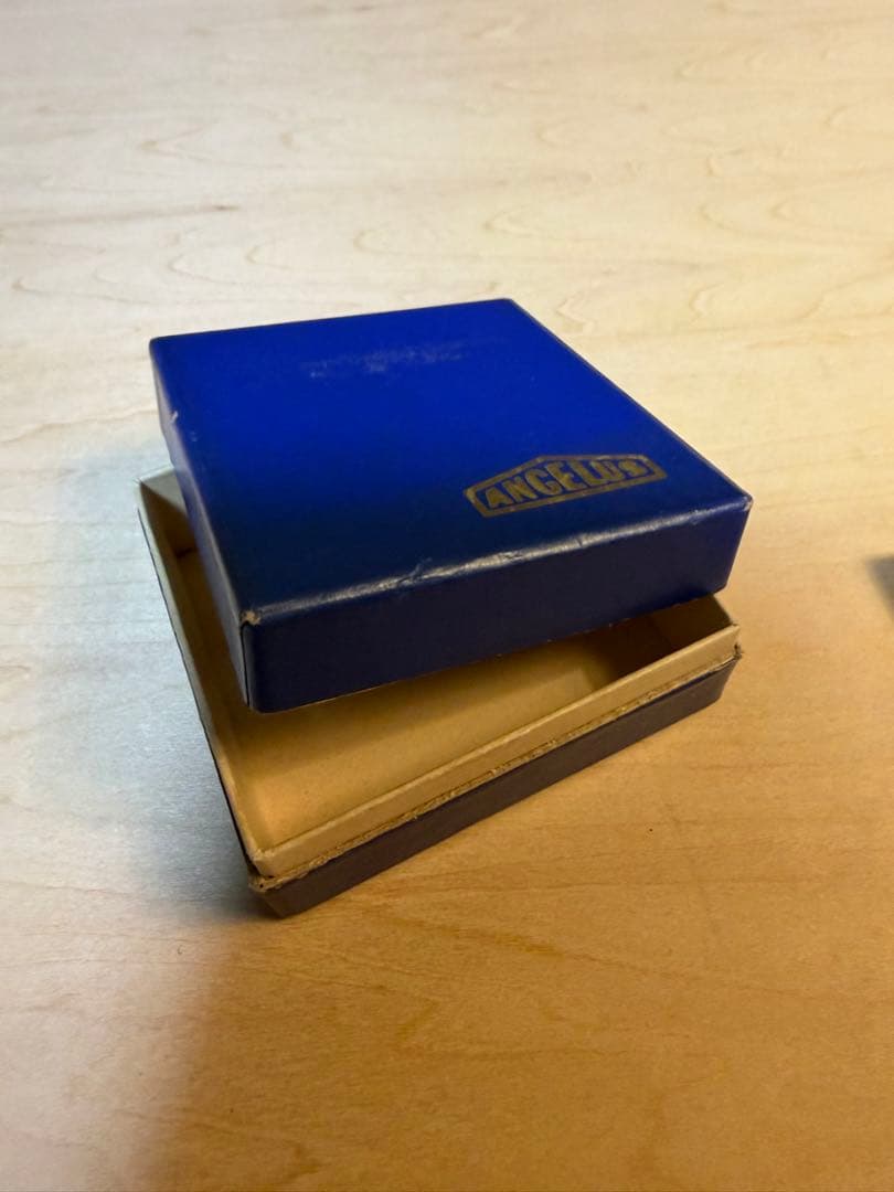 ANGELUS トラベルクロック 置時計 手巻き アラーム付き スイス製稼動品