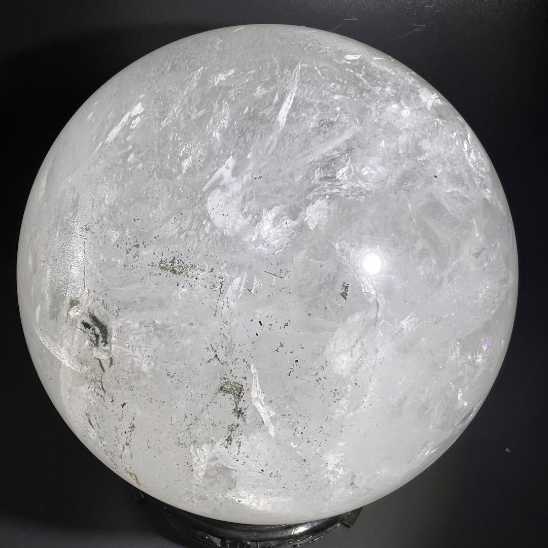 ✳至宝✨究極のお宝品 極上最高大宝珠✨超極大 ヒマラヤ水晶 丸玉 天然石 原石