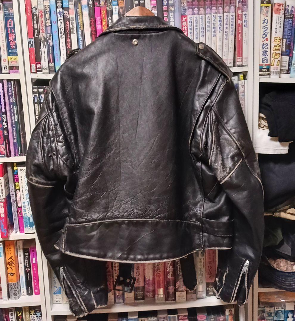 闇*ー様 ショット ライダースジャケット