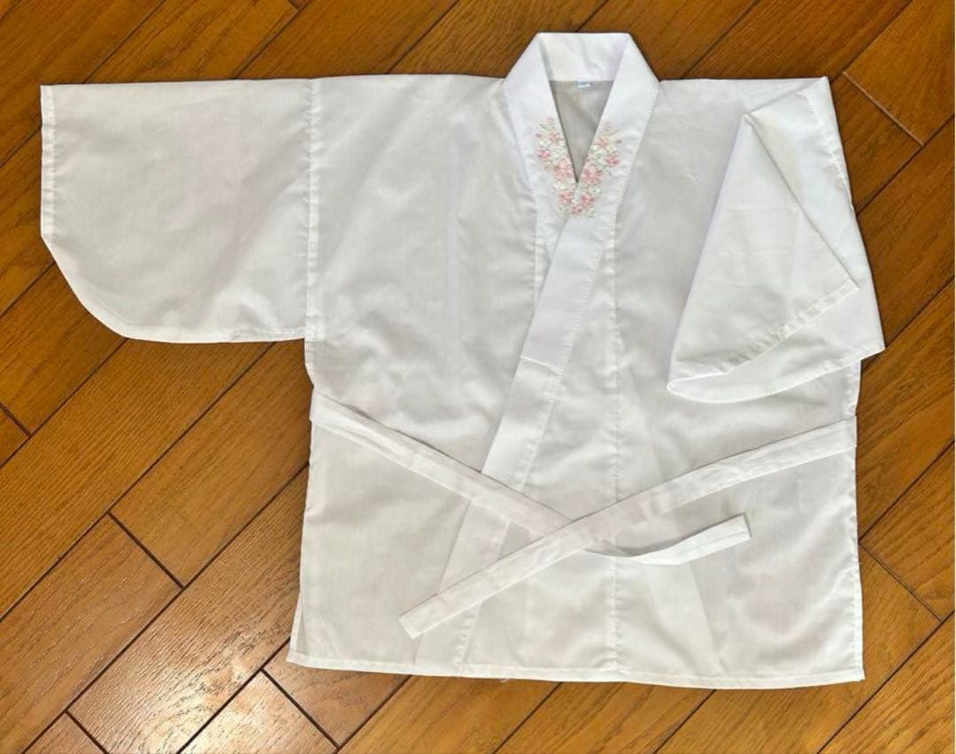 キャサリンコテージ　袴セット　150 藤の香濃紫×灰色袴　肌襦袢付き