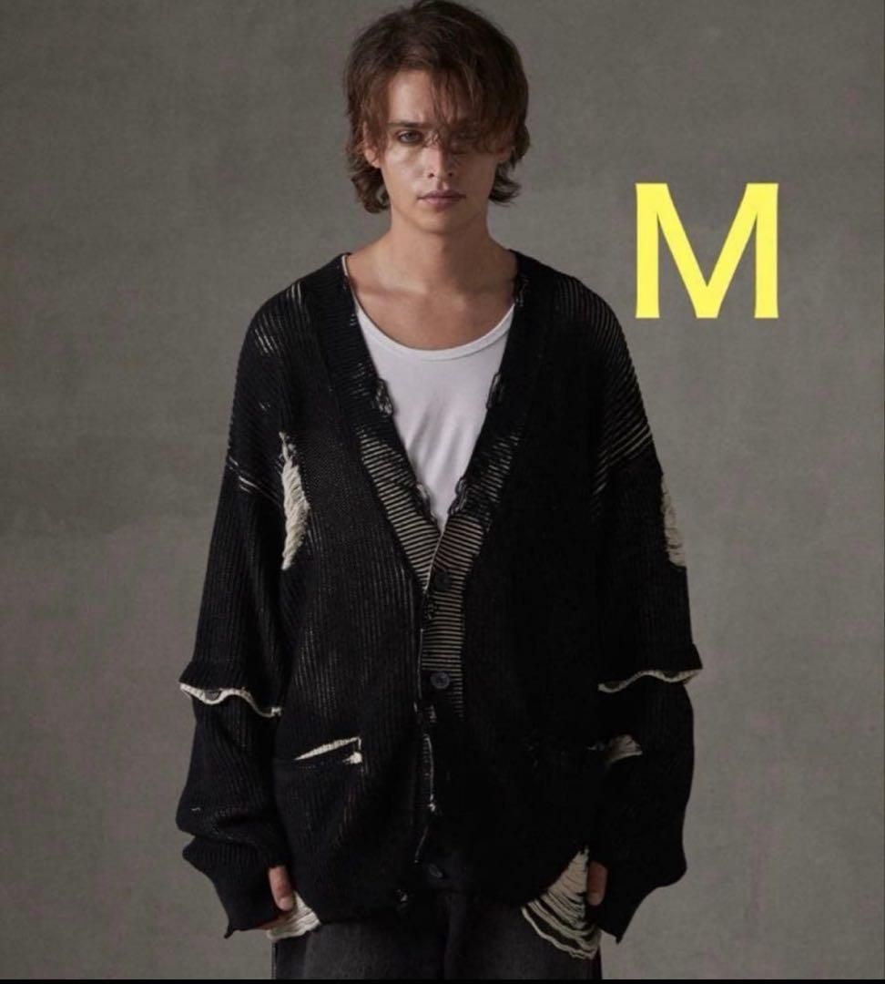 GRANCY グランシー　ダメージカーディガン　Mサイズ